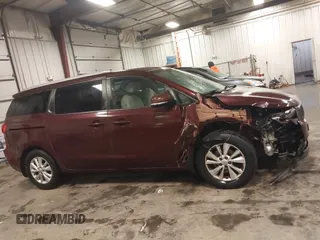 2016 Kia Sedona LX with VIN KNDMB5C12G6182286, listed as a IAAI auction lot 41724704 with 149,482 mi miles. Bid and sale history available at carsss.com. Image 14.