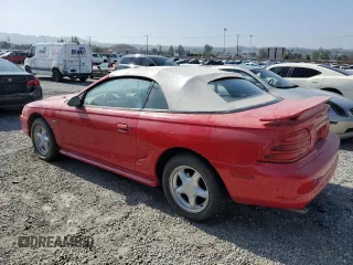 1994 Ford Mustang z VIN 1FALP45T8RF222210, wystawiony jako Copart lot #57105355 z przebiegiem 49 716 mil mil oraz Czysty tytuł • Clean title. Historia ofert i sprzedaży dostępna na DreamBid. Obrazek 2.
