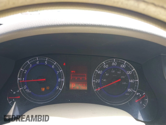 2008 Infiniti EX Journey with VIN JNKAJ09F48M357922, listed as a IAAI auction lot 42604163 with 148,161 mi miles and . Bid and sale history available at DreamBid. Image 7.