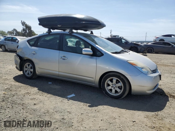 2005 Toyota Prius with VIN JTDKB20U157007412, listed as a Copart auction lot 53837935 with 206,717 mi miles and Salvage Title. Bid and sale history available at carsss.com. Image 4.