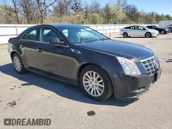 2012 Cadillac CTS Luxury with VIN 1G6DE5E55C0118007, listed as a Copart auction lot 56321185 with 146,653 mi miles and Salvage Title. Bid and sale history available at DreamBid. Image 4.