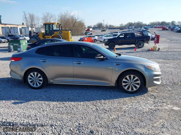 2017 Kia Optima EX with VIN 5XXGU4L31HG137121, listed as a IAAI auction lot 41851689 with 111,835 mi miles. Bid and sale history available at carsss.com. Image 14.