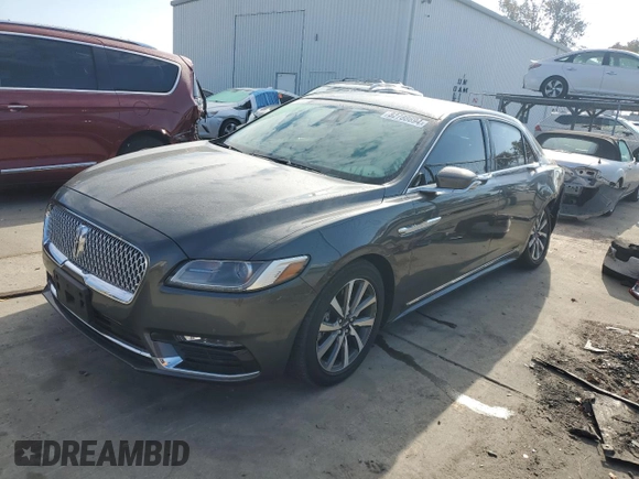 2020 Lincoln Continental Standard with VIN 1LN6L9PKXL5606406, listed as a Copart auction lot 82788694 with 45,998 mi miles and Salvage Title. Bid and sale history available at carsss.com. Image 1.