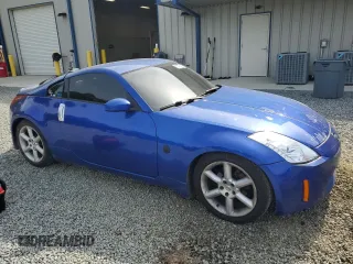 2003 Nissan 350Z Enthusiast with VIN JN1AZ34D43T103517, listed as a Copart auction lot 55512175 with 232,665 mi miles and Salvage Title. Bid and sale history available at carsss.com. Image 4.
