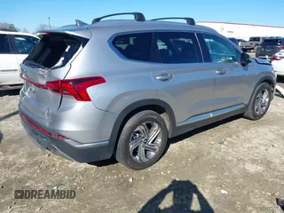 2021 Hyundai Santa Fe Essential with VIN 5NMS24AJ5MH361862, listed as a IAAI auction lot 41267193 with 32,965 mi miles. Bid and sale history available at carsss.com. Image 4.