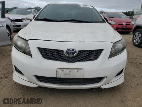 2009 Toyota Corolla with VIN 1NXBU40E09Z012330, listed as a Copart auction lot 52833375 with 193,253 mi miles and Clean Title. Bid and sale history available at carsss.com. Image 5.