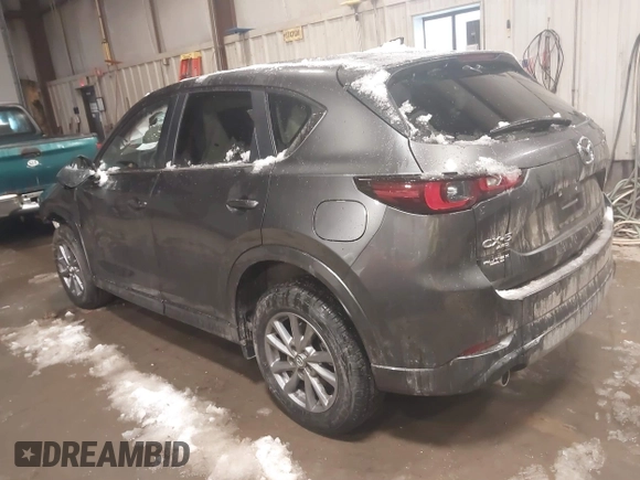 2025 Mazda CX-5 2.5 S Select Package with VIN JM3KFBBL8S0540278, listed as a IAAI auction lot 41174124 with 349 mi miles. Bid and sale history available at carsss.com. Image 3.