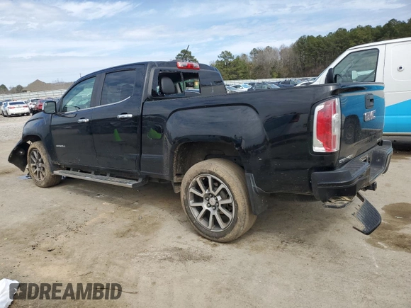 2017 GMC Canyon 4WD Denali with VIN 1GTG6EEN0H1181427, listed as a Copart auction lot 47366115 with 130,544 mi miles and Salvage Title. Bid and sale history available at carsss.com. Image 2.