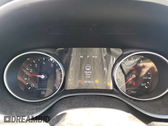 2019 Jeep Compass Latitude with VIN 3C4NJDBB3KT648124, listed as a Copart auction lot 61092435 with 52,185 mi miles and Clean title. Bid and sale history available at DreamBid. Image 9.