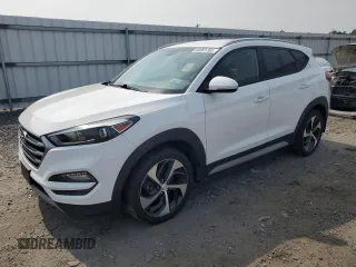 2017 Hyundai Tucson Limited with VIN KM8J3CA22HU388779, listed as a Copart auction lot 60861765 with 91,158 mi miles and Clean title. Bid and sale history available at DreamBid. Image 1.