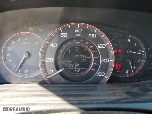2014 Honda Accord Coupe EX-L with VIN 1HGCT1B86EA003811, listed as a Copart auction lot 43757245 with 105,604 mi miles and Salvage Title. Bid and sale history available at carsss.com. Image 9.