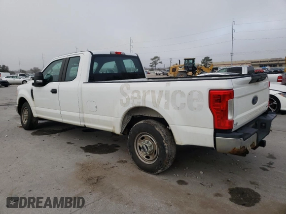 2017 Ford F-250 XLT with VIN 1FT7X2A61HEC90630, listed as a Copart auction lot 44420155 with 121,755 mi miles and Clean title. Bid and sale history available at DreamBid. Image 2.