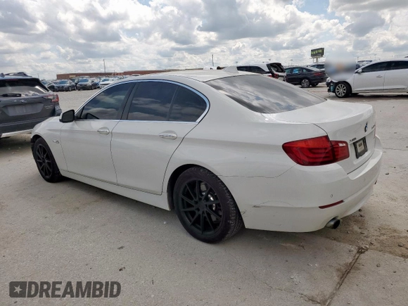 2013 BMW 5 Series 535i xDrive with VIN WBAFU7C58DDU73395, listed as a Copart auction lot 53998655 with 79,120 mi miles and Salvage title. Bid and sale history available at DreamBid. Image 2.