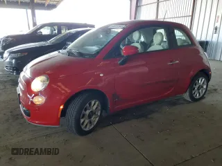 2016 FIAT 500 Easy with VIN 3C3CFFKR2GT125903, listed as a Copart auction lot 83015394 with 34,809 mi miles and Salvage Title. Bid and sale history available at carsss.com. Image 1.