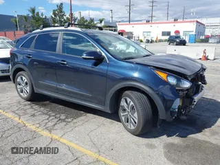 2019 Kia Niro EV EX Premium with VIN KNDCE3LG9K5015420, listed as a IAAI auction lot 41699570 with 37,619 mi miles. Bid and sale history available at carsss.com. Image 1.