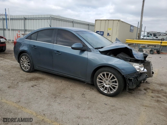 2012 Chevrolet Cruze ECO with VIN 1G1PJ5SC4C7317624, listed as a Copart auction lot 85954434 with 157,367 mi miles and Salvage Title. Bid and sale history available at carsss.com. Image 4.