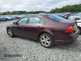2012 Ford Fusion SE with VIN 3FAHP0HA4CR370258, listed as a Copart auction lot 63806565 with 59,027 mi miles and Clean title. Bid and sale history available at DreamBid. Image 2.
