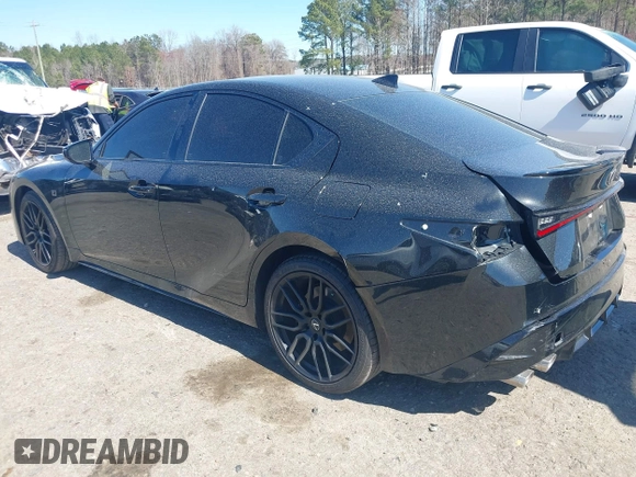 2023 Lexus IS 500 F Sport Performance z VIN JTHAP1D25P5003215, wystawiony jako IAAI lot #41709746 z przebiegiem 20 585 mil mil oraz . Historia ofert i sprzedaży dostępna na DreamBid. Obrazek 3.