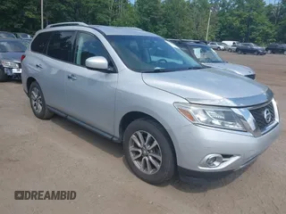 2014 Nissan Pathfinder S with VIN 5N1AR2MM5EC632206, listed as a IAAI auction lot 42815281 with 109,569 mi miles and . Bid and sale history available at DreamBid. Image 1.