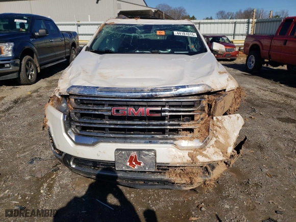 2022 GMC Acadia SLT with VIN 1GKKNML49NZ181042, listed as a Copart auction lot 44181015 with 54,972 mi miles and Salvage Title. Bid and sale history available at carsss.com. Image 5.