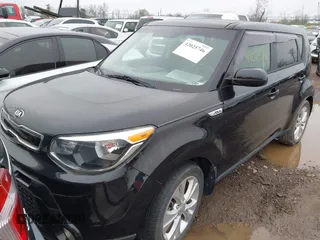 2016 Kia Soul + with VIN KNDJP3A51G7334244, listed as a IAAI auction lot 42025746 with 63,314 mi miles. Bid and sale history available at carsss.com. Image 2.