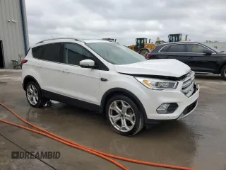 2019 Ford Escape Titanium with VIN 1FMCU0J92KUA90385, listed as a Copart auction lot 44818635 with 54,171 mi miles and Non repairable. Bid and sale history available at DreamBid. Image 4.
