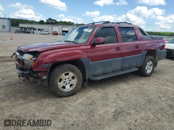 2004 Chevrolet Avalanche z VIN 3GNEK12T34G165255, wystawiony jako Copart lot #55272085 z przebiegiem Nie podano mil oraz Szkoda całkowita • Salvage title. Historia ofert i sprzedaży dostępna na DreamBid. Obrazek 1.