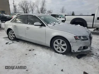 2010 Audi A4 2.0T Premium with VIN WAUBFAFL6AN030460, listed as a Copart auction lot 86158944 with 173,212 mi miles and Clean Title. Bid and sale history available at carsss.com. Image 4.