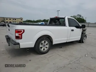2018 Ford F-150 XL with VIN 1FTMF1CBXJKG02753, listed as a Copart auction lot 53904495 with 118,716 mi miles and Salvage Title. Bid and sale history available at carsss.com. Image 3.