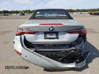 2024 BMW 4 Series 430i xDrive with VIN WBA43AT08RCN97661, listed as a Copart auction lot 71480614 with 2,383 mi miles and Salvage Title. Bid and sale history available at carsss.com. Image 6.