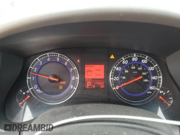 2008 Infiniti EX Journey with VIN JNKAJ09F78M351063, listed as a Copart auction lot 76349054 with 175,605 mi miles and Clean Title. Bid and sale history available at carsss.com. Image 9.