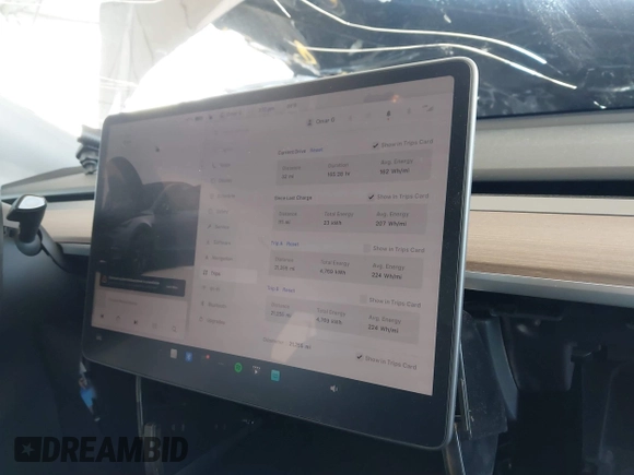 2024 Tesla Model Y с VIN 7SAYGDED5RF194219, выставлен на аукционе IAAI как лот 41594132 с пробегом 21 255 миль миль и . История ставок и продаж доступна на DreamBid. Изображение 7.