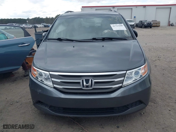 2011 Honda Odyssey EX-L with VIN 5FNRL5H61BB097069, listed as a IAAI auction lot 41723100 with 252,529 mi miles. Bid and sale history available at carsss.com. Image 12.
