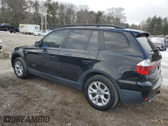 2010 BMW X3 xDrive30i with VIN WBXPC9C44AWJ37808, listed as a Copart auction lot 42910755 with 91,016 mi miles and Clean Title. Bid and sale history available at carsss.com. Image 2.