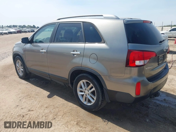 2014 Kia Sorento LX with VIN 5XYKT4A76EG462311, listed as a IAAI auction lot 41884030 with 139,030 mi miles and . Bid and sale history available at carsss.com. Image 3.