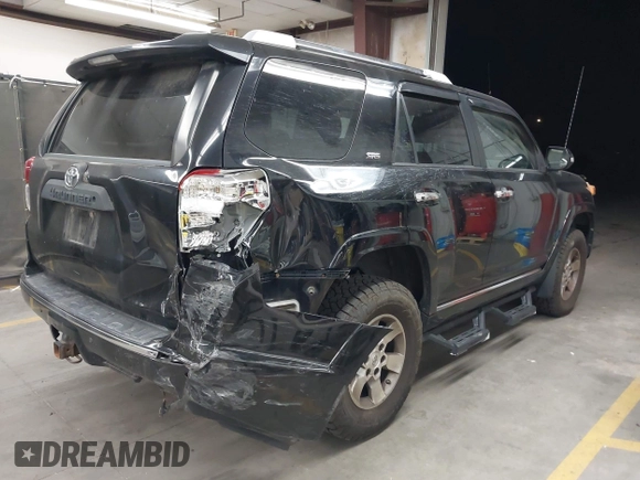 2011 Toyota 4Runner Trail with VIN JTEBU5JR2B5070186, listed as a IAAI auction lot 42593726 with 175,925 mi miles and . Bid and sale history available at DreamBid. Image 4.