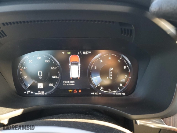 2020 Volvo XC60 Inscription with VIN YV4102RL4L1597873, listed as a Copart auction lot 86898674 with 39,108 mi miles and Salvage Title. Bid and sale history available at carsss.com. Image 9.
