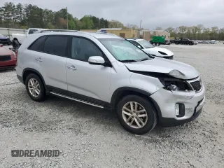 2014 Kia Sorento LX with VIN 5XYKT3A60EG507664, listed as a Copart auction lot 51163345 with 116,423 mi miles and Salvage Title. Bid and sale history available at carsss.com. Image 4.