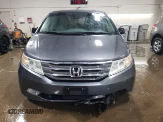 2012 Honda Odyssey EX-L with VIN 5FNRL5H69CB143572, listed as a Copart auction lot 48614255 with 114,490 mi miles and Salvage Title. Bid and sale history available at carsss.com. Image 5.