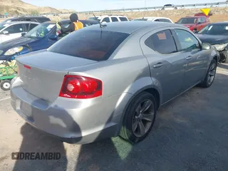 2013 Dodge Avenger SE with VIN 1C3CDZAB6DN679811, listed as a IAAI auction lot 41671107 with 236,483 mi miles and . Bid and sale history available at carsss.com. Image 4.