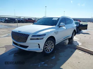 2023 Genesis GV80 with VIN KMUHBDSB0PU140228, listed as a IAAI auction lot 41253270 with 33,467 mi miles and . Bid and sale history available at DreamBid. Image 20.