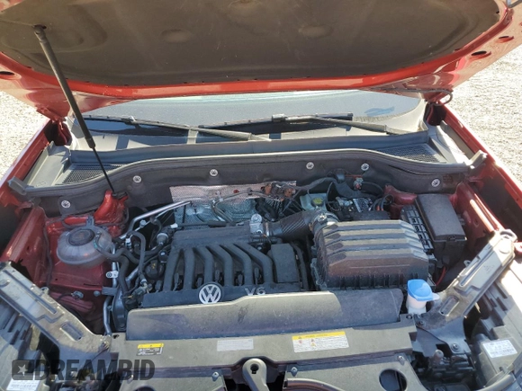 2023 Volkswagen Atlas SEL Premium R-Line with VIN 1V2FR2CA4PC525005, listed as a Copart auction lot 63870585 with 31,049 mi miles and Salvage title. Bid and sale history available at DreamBid. Image 12.