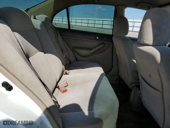 2002 Honda Civic LX with VIN 2HGES16692H526502, listed as a Copart auction lot 48335625 with 149,766 mi miles and Salvage Title. Bid and sale history available at carsss.com. Image 10.