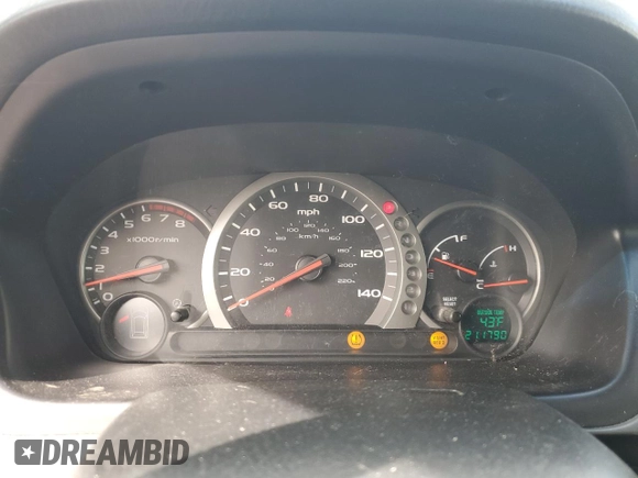 2005 Honda Pilot EX with VIN 2HKYF18475H555066, listed as a Copart auction lot 51429515 with 211,790 mi miles and Salvage Title. Bid and sale history available at carsss.com. Image 9.