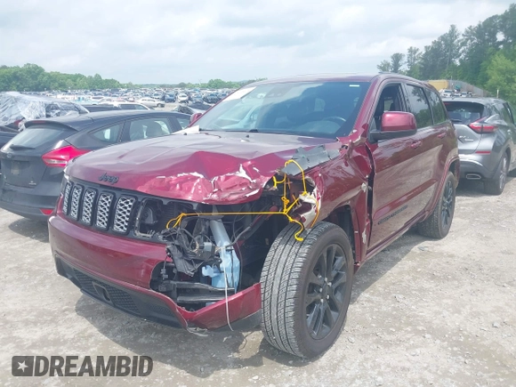 2021 Jeep Grand Cherokee Laredo X z VIN 1C4RJEAG0MC624737, wystawiony jako IAAI lot #42133614 z przebiegiem 61 970 mil mil oraz . Historia ofert i sprzedaży dostępna na DreamBid. Obrazek 2.