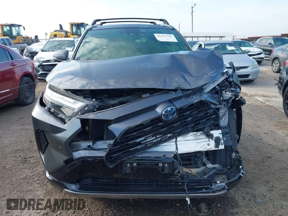 2022 Toyota RAV4 Hybrid SE z VIN JTM16RFV5ND053223, wystawiony jako IAAI lot #42217744 z przebiegiem 43 878 mil mil oraz . Historia ofert i sprzedaży dostępna na DreamBid. Obrazek 11.