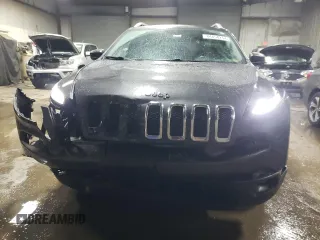2016 Jeep Cherokee 75th Anniversary with VIN 1C4PJMCB7GW117078, listed as a Copart auction lot 84850254 with 93,599 mi miles and Salvage Title. Bid and sale history available at carsss.com. Image 5.