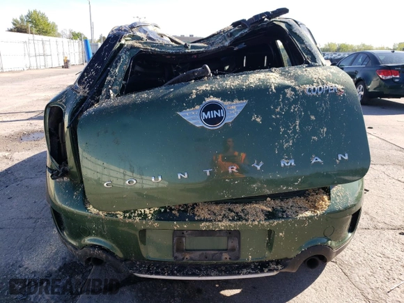 2016 MINI Countryman S with VIN WMWZC5C55GWU04046, listed as a Copart auction lot 56318715 with 206,223 mi miles and Non repairable. Bid and sale history available at DreamBid. Image 6.