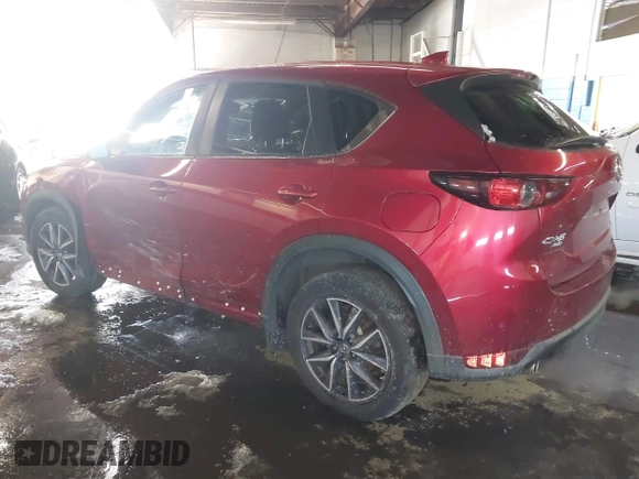 2018 Mazda CX-5 Touring with VIN JM3KFBCM7J0430425, listed as a IAAI auction lot 41524553 with 102,715 mi miles. Bid and sale history available at carsss.com. Image 3.