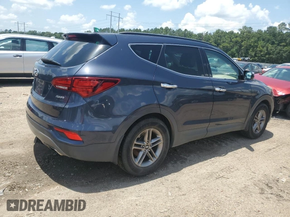 2017 Hyundai Santa Fe 2.4L with VIN 5XYZU3LB4HG421235, listed as a Copart auction lot 62025245 with 103,024 mi miles and Clean title. Bid and sale history available at DreamBid. Image 3.